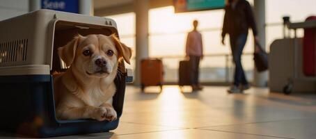 Safe and Stylish: How to Travel Confidently with Your Dog in Carrier